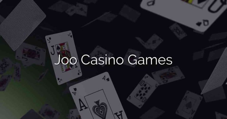 Joo Casino Games